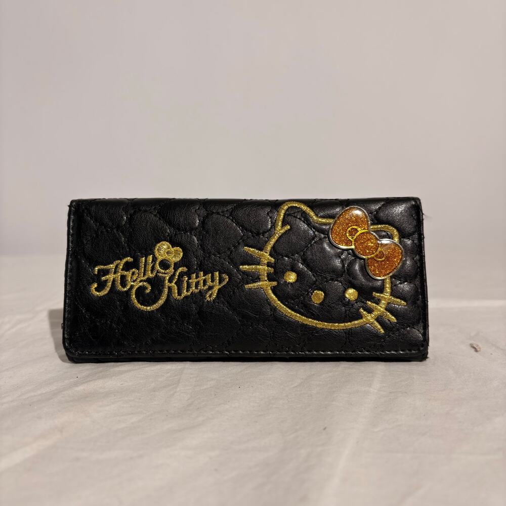 Loungefly Hello Kitty Glam Face Wallet - Black